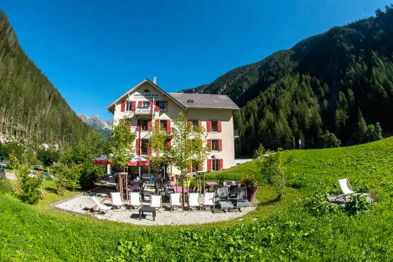 Auberge Mont-Blanc (1300m), Trient - Suisse