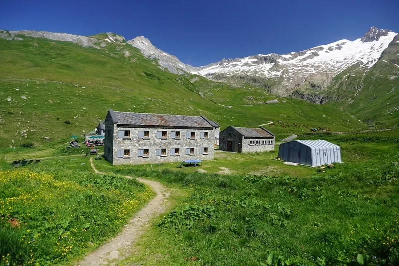 Refuge Des Mottets (1864m), Bourg Saint Maurice - France